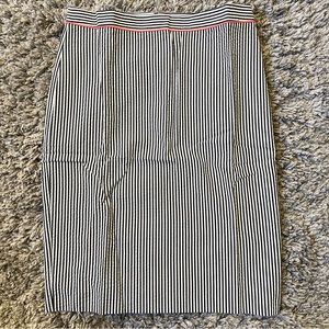 J.Crew Seersucker No. 2 Pencil Skirt